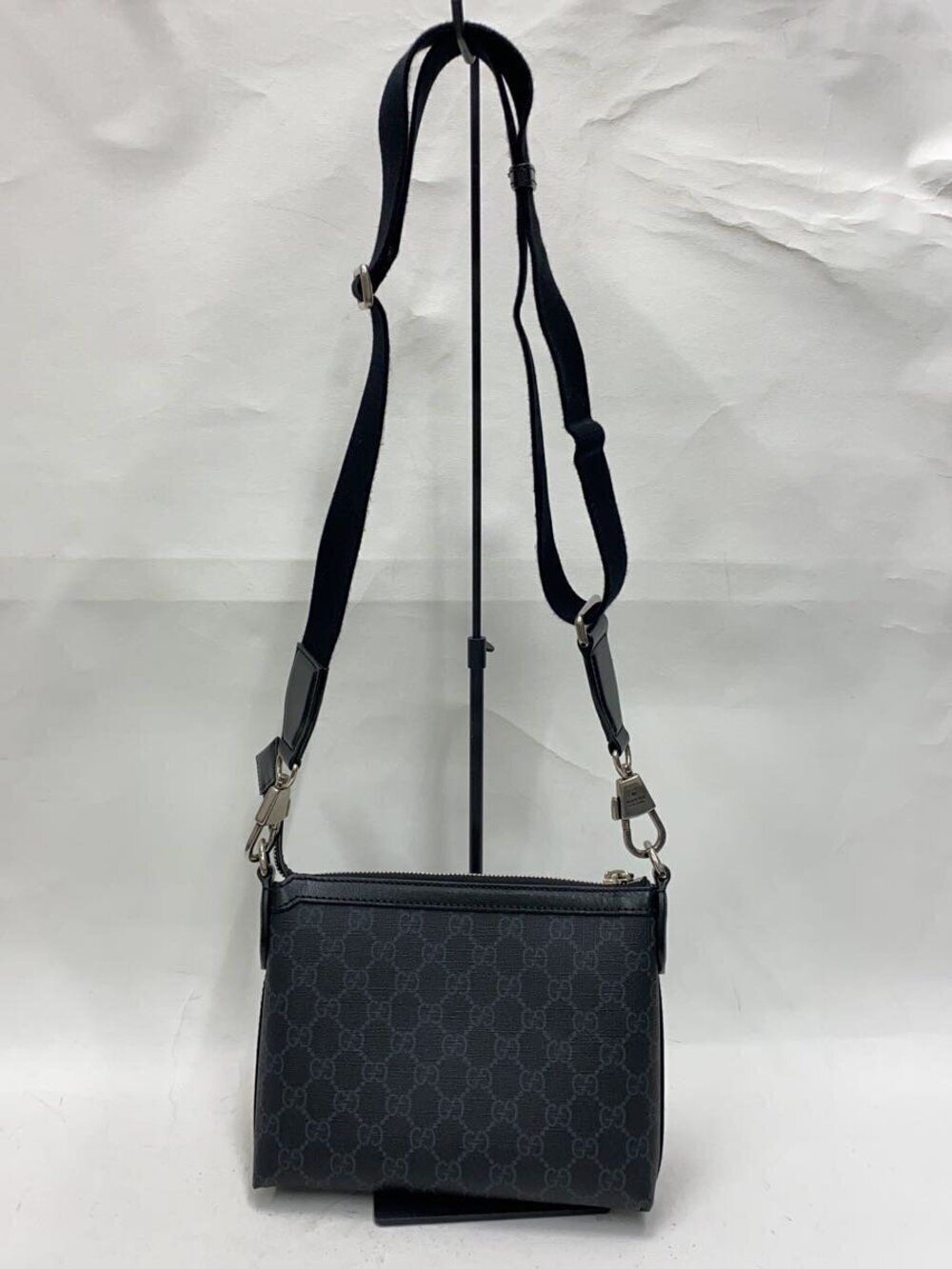 Gucci Shoulder Bag GG Supreme Black All over - Picture 3 of 7